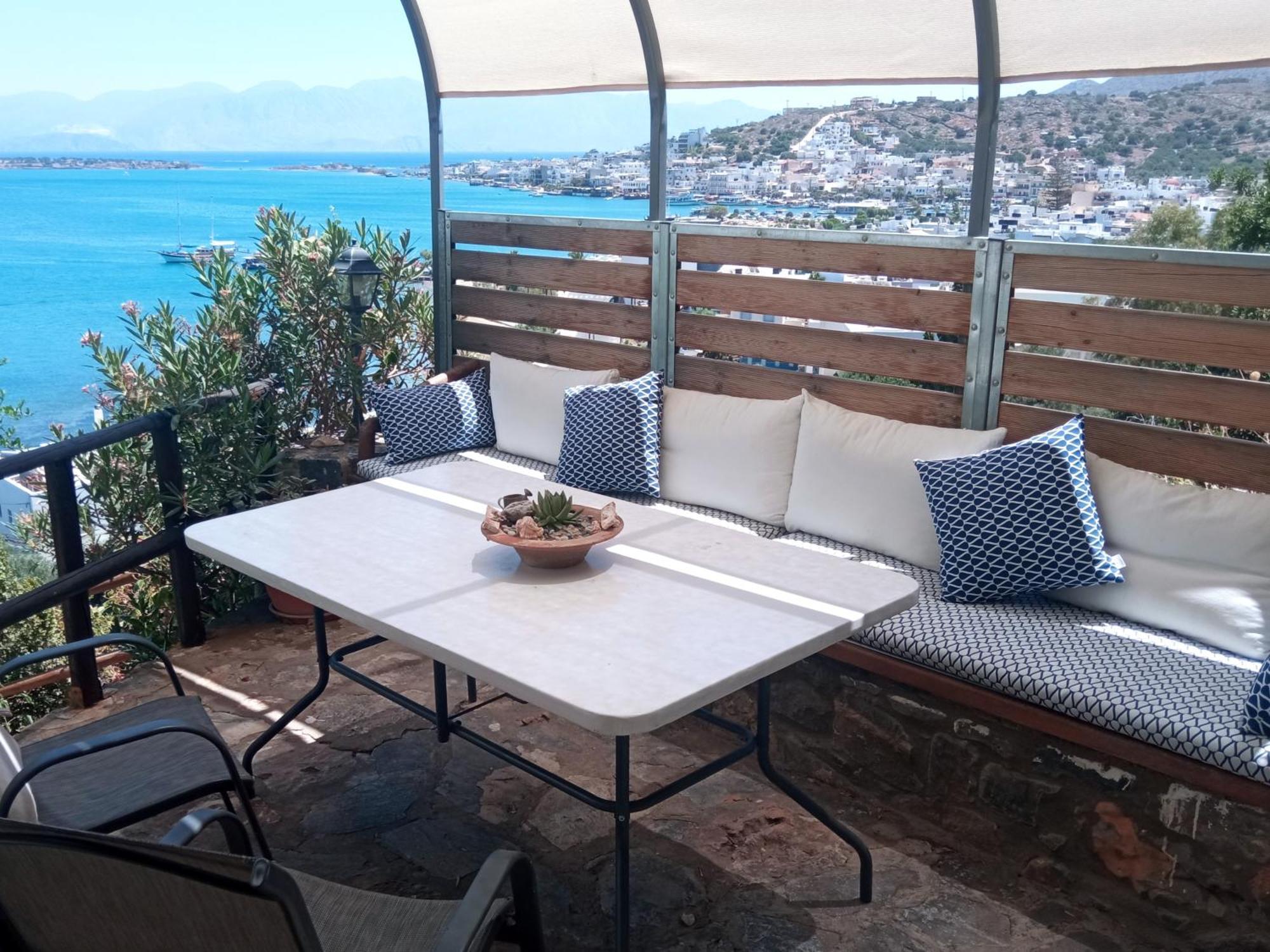 伊罗达Marilena Panoramic Sea View House公寓 外观 照片