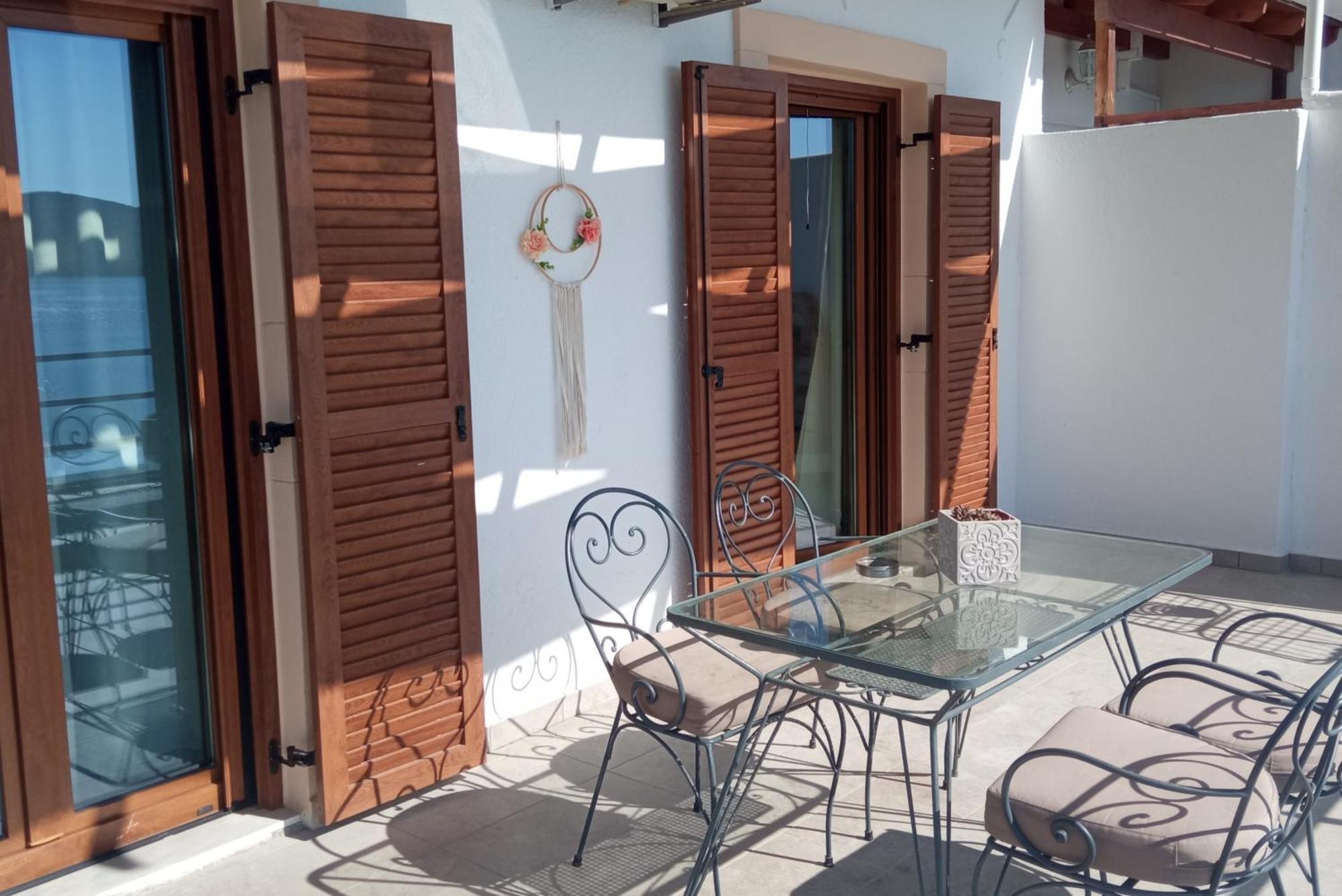 伊罗达Marilena Panoramic Sea View House公寓 客房 照片